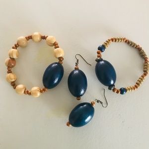 Wooden Trio Set
